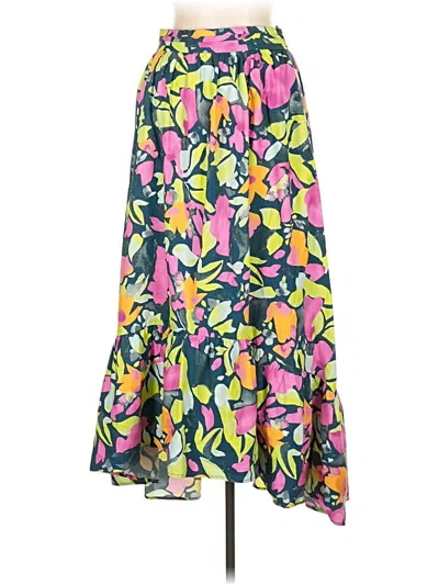 Pre-owned Allison Casual Skirt In Yellow