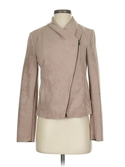Pre-owned Carmen Marc Valvo Jacket In Brown