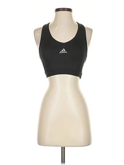 Pre-owned Adidas Originals Sports Bra In Black