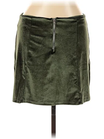 Lezat Casual Skirt In Green