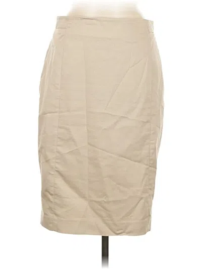Pre-owned Ann Taylor Formal Skirt In Brown