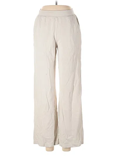 Pre-owned Uniqlo Casual Pants In White