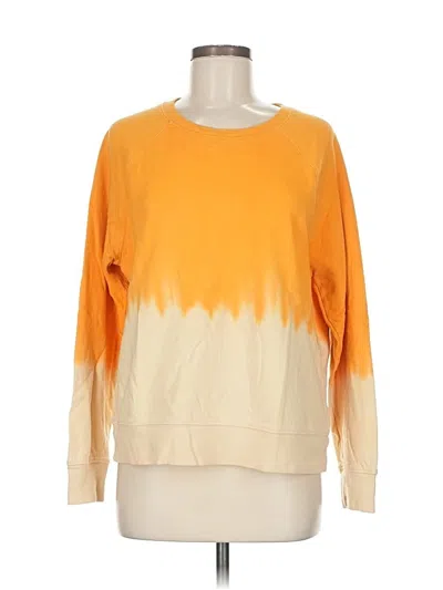 Pre-owned Athleta Sweatshirt In Orange