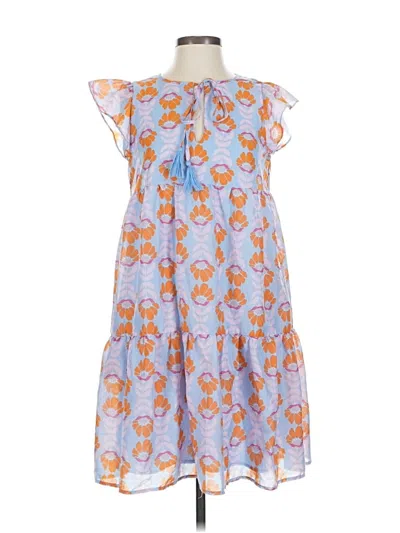 Pre-owned J.marie Casual Dress In Blue