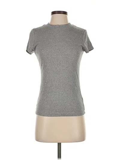 Pre-owned A New Day Short Sleeve Turtleneck In Gray