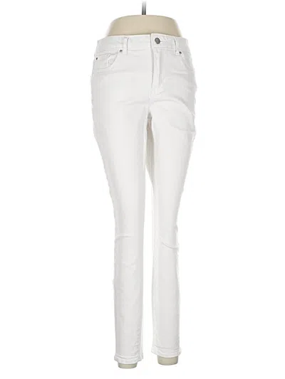 Pre-owned Elle Jeans In White