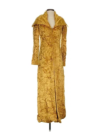 Pre-owned Jenni Kayne Coat In Yellow