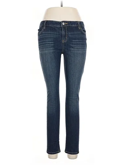 Pre-owned Simply Vera Vera Wang Jeans In Blue