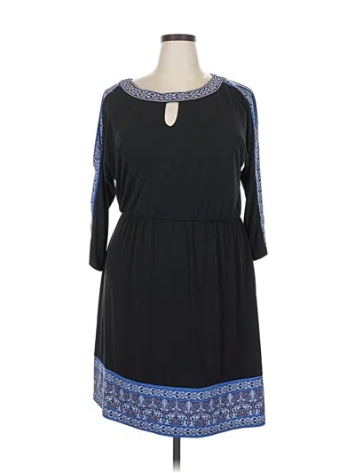 Pre-owned 41hawthorn Casual Dress In Black