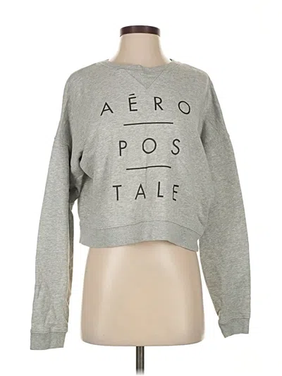 Pre-owned Aéropostale Sweatshirt In Gray