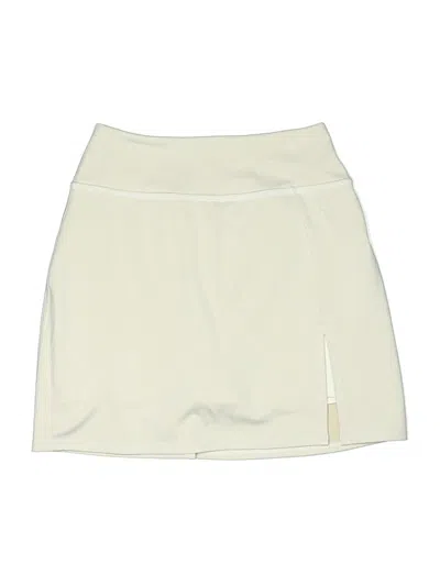 Pre-owned Beyond Yoga Active Skort In White