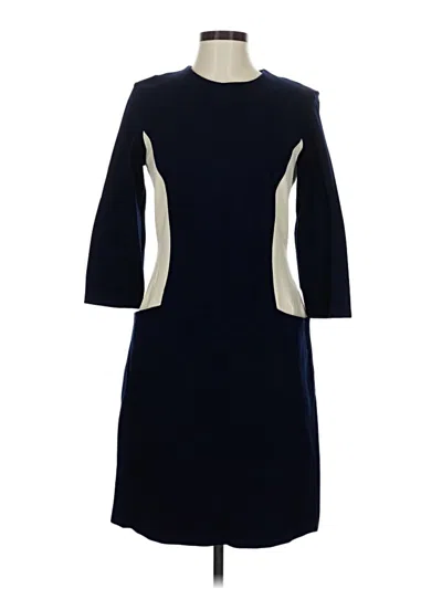 Pre-owned J. Mclaughlin Casual Dress In Blue