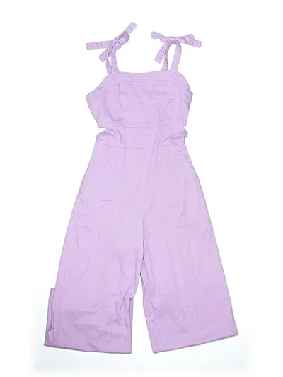 Pre-owned Habitual Girl Kids' Jumpsuit In Purple