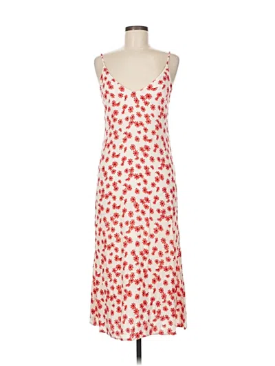 Pre-owned Reformation Casual Dress In Red