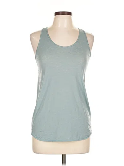 Pre-owned Lululemon Athletica Active Tank Top In Green