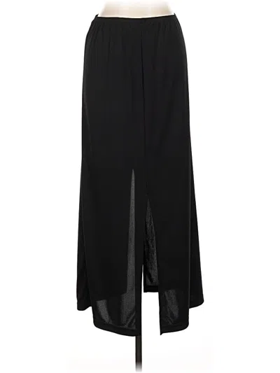 Pre-owned Fashion Bug Formal Skirt In Black