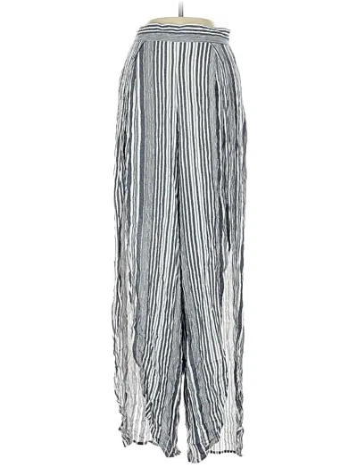 Pre-owned Forever 21 Casual Pants In Silver