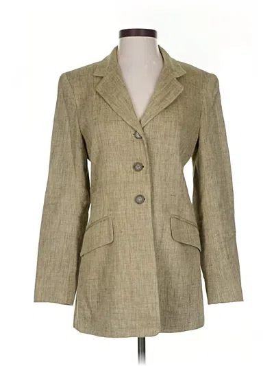 Pre-owned Jones New York Blazer Jacket In Brown