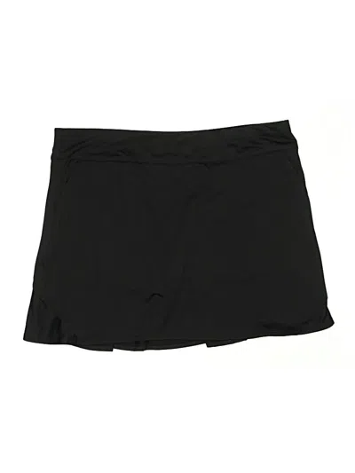 Pre-owned Coral Bay Active Skort In Black