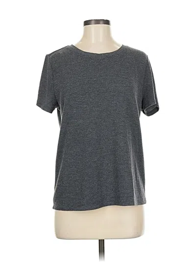 Pre-owned Victoria's Secret Short Sleeve T-shirt In Gray