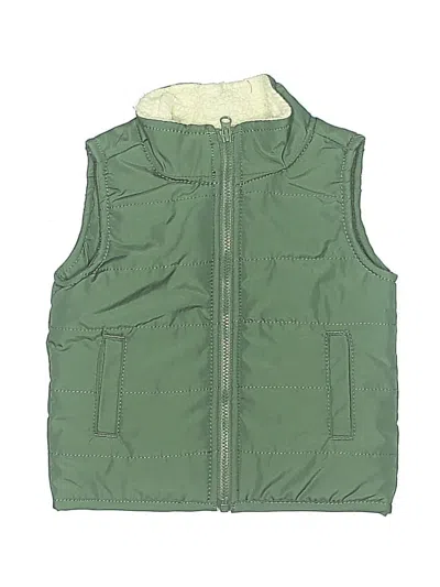 Pre-owned Carter's Babies' Vest In Green