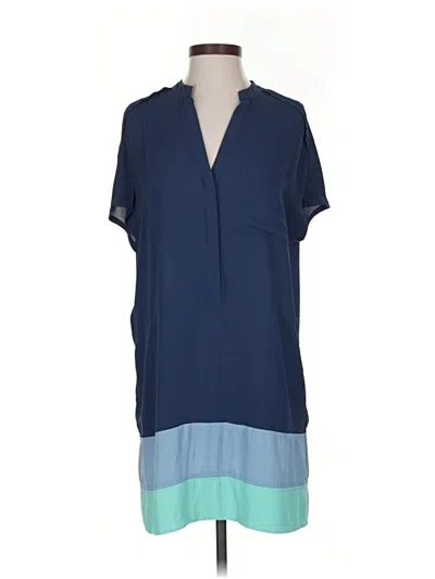 Pre-owned Bcbgmaxazria Casual Dress In Blue