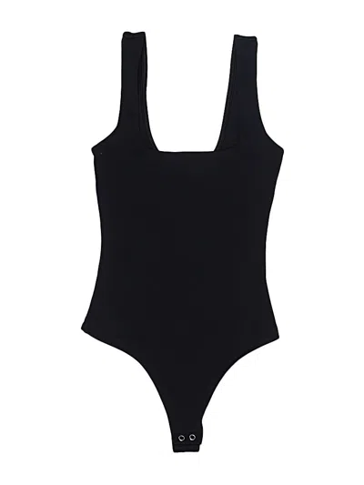 Pre-owned Good American Bodysuit In Black