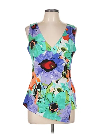 Pre-owned Essentials Sleeveless Blouse In Blue