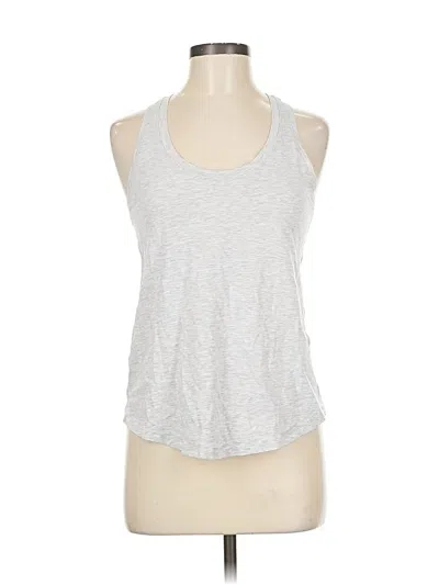 Pre-owned Lululemon Athletica Active Tank Top In Gray