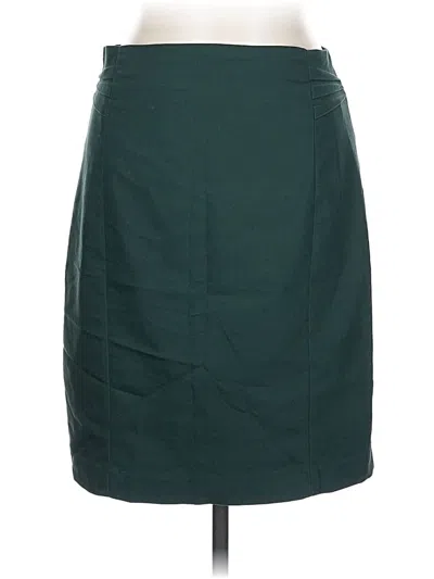 Pre-owned Express Casual Skirt In Blue