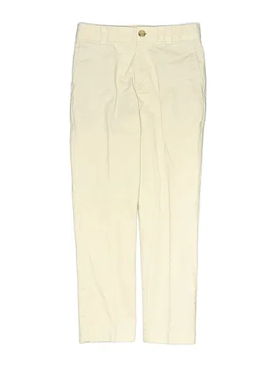 Pre-owned Vineyard Vines Kids' Dress Pants In White