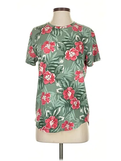 Pre-owned Abercrombie & Fitch Short Sleeve T-shirt In Green