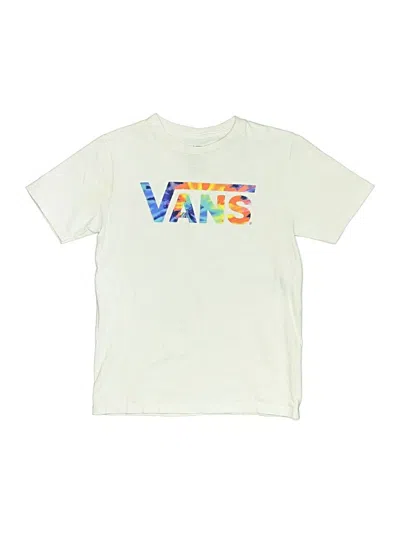 Pre-owned Vans Kids' Short Sleeve T-shirt In White
