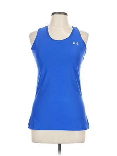 Pre-owned Under Armour Active Tank Top In Blue