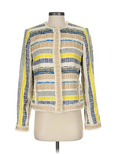 Pre-owned Elie Tahari Jacket In Yellow