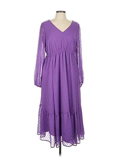 Torrid Casual Dress In Purple