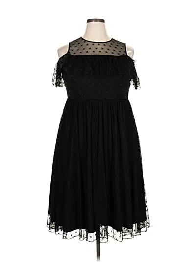 Pre-owned Torrid Cocktail Dress In Black