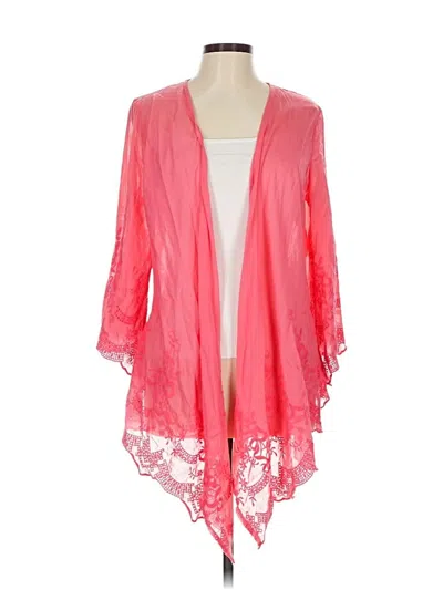 Pre-owned Dolce Cabo Kimono In Pink