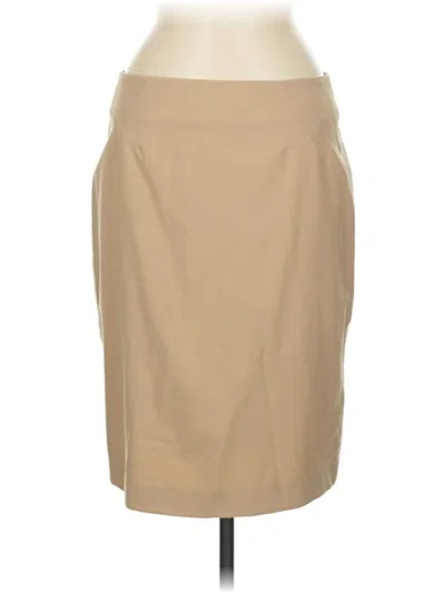 Pre-owned Jones New York Formal Skirt In Brown
