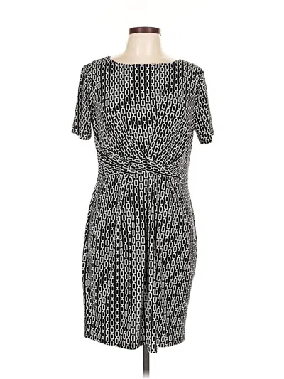 Pre-owned Roz & Ali Casual Dress In Gray