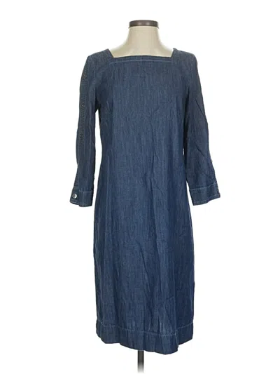 Pre-owned Talbots Casual Dress In Blue