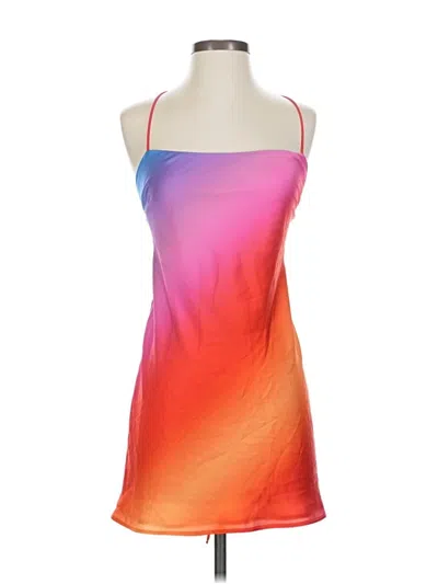 Pre-owned Show Me Your Mumu Cocktail Dress In Orange