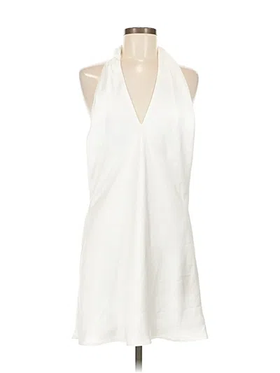 Pre-owned Show Me Your Mumu Casual Dress In White