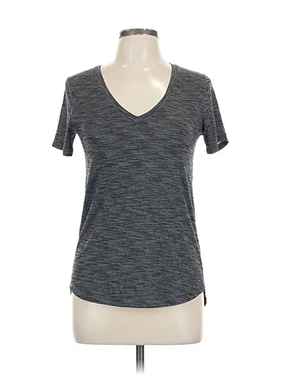 Pre-owned Lululemon Athletica Active T-shirt In Gray