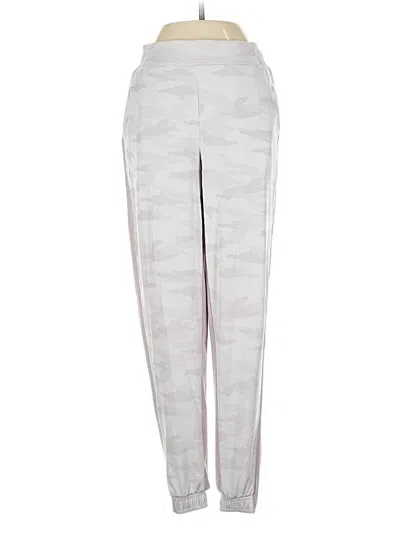 Pre-owned Athleta Track Pants In Gray