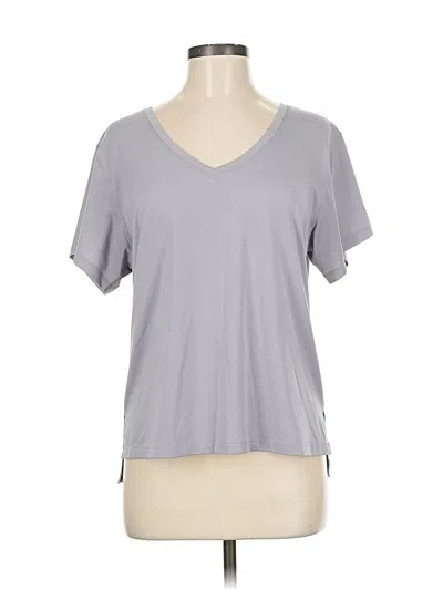 Pre-owned Lululemon Athletica Short Sleeve T-shirt In Gray