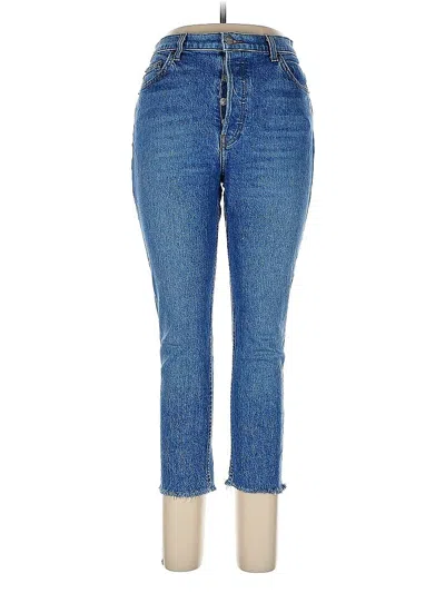 Pre-owned Reformation Jeans Jeans In Blue