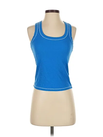 Pre-owned Pilcro Active Tank Top In Blue