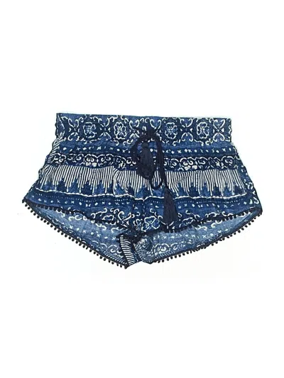 Pre-owned House Of Harlow 1960 Shorts In Blue