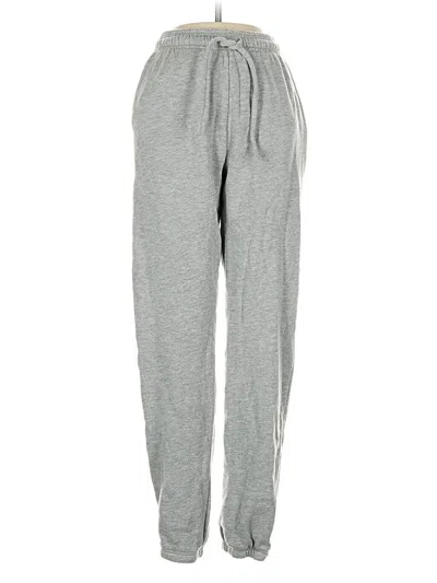 Pre-owned Bella+canvas Track Pants In Gray